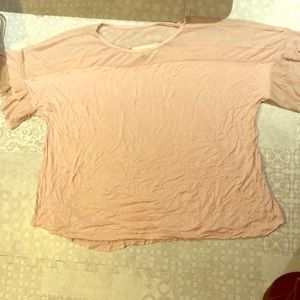 Baby pink blouse